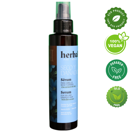 SÉRUM PARA CABELLO SECO Y DAÑADO CON EXTRACTO DE LINO 150ML