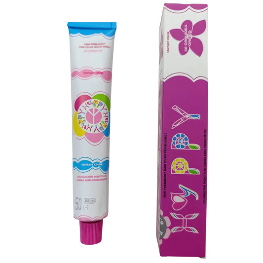 Hayppy – Tinte Semipermanente en Crema Fantasía para coloración directa sin amoniaco ni perfume