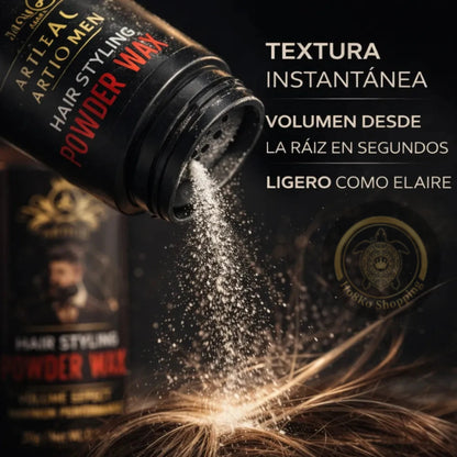 Ártico Men – Cera en Polvo Volumen para Estilizar el Cabello y Aportar Cuerpo (20 g)