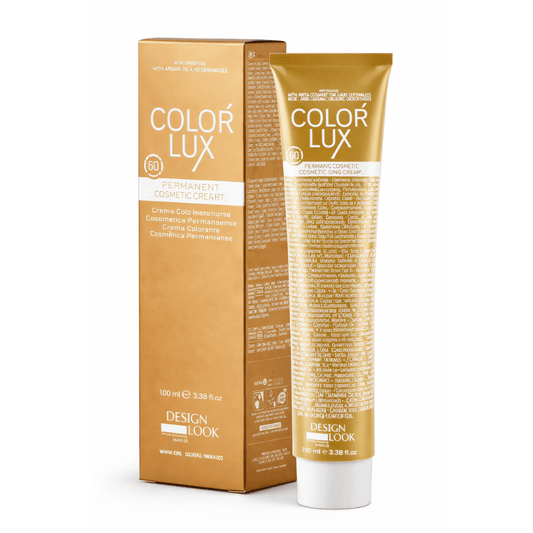 Color Lux Natural – Crema Colorante Permanente con Keratina y Argán para Cobertura de Canas 100ml