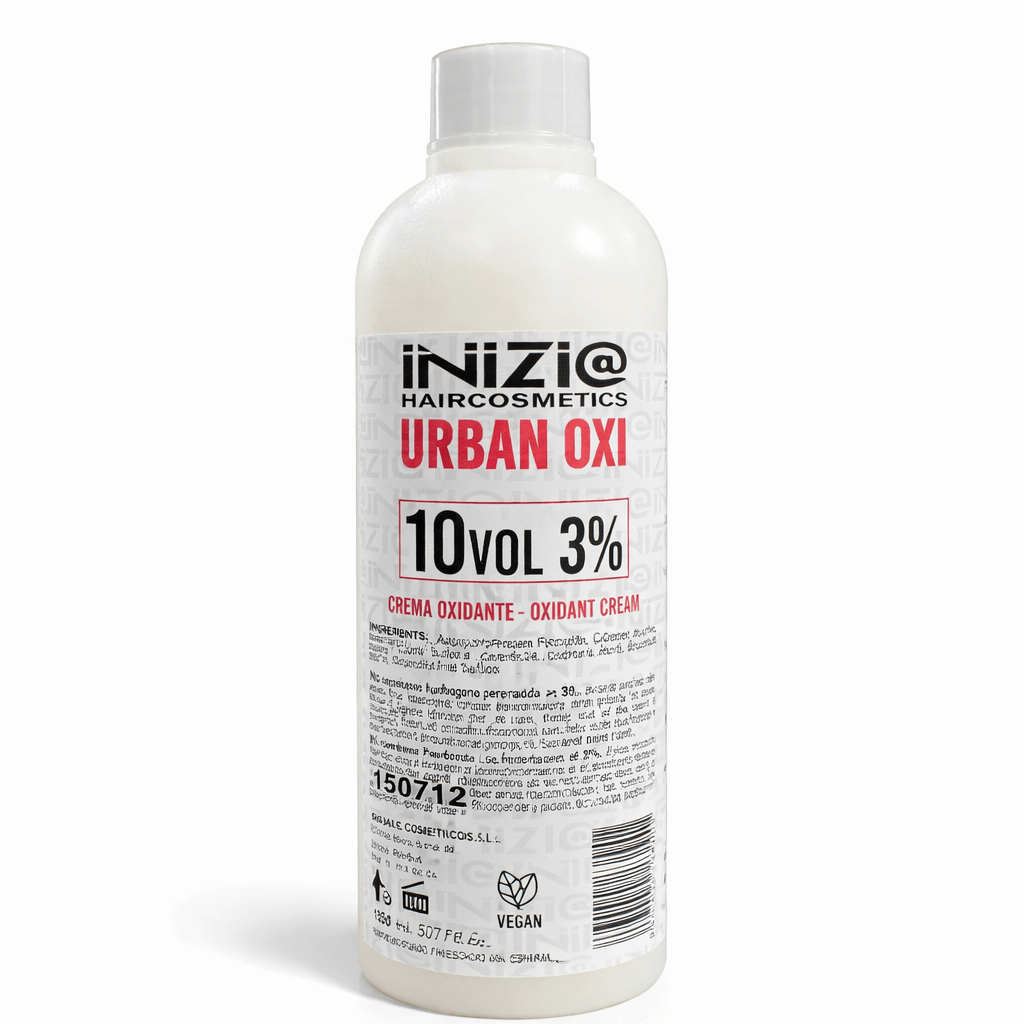 Inizia Hair Cosmetics – Crema Oxidante Profesional para Coloración, Activa Tinte, Uso Profesional, 1000ML