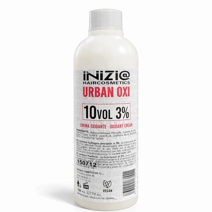 Inizia Hair Cosmetics – Crema Oxidante Profesional para Coloración, Activa Tinte, Uso Profesional, 1000ML