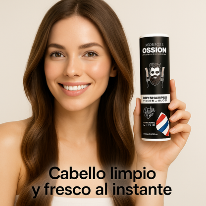Morfose Ossion – Champú en Seco con Biotina para Cabello Limpio y Fresco 200 ml