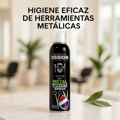 OSSION – Spray desinfectante para herramientas metálicas, desinfección rápida, uso profesional, 300 ml