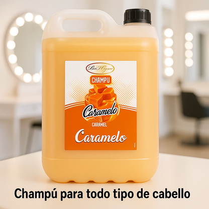 Be´Shyne® – Champú caramelo pH 5.5 para todo tipo de cabello, 5L