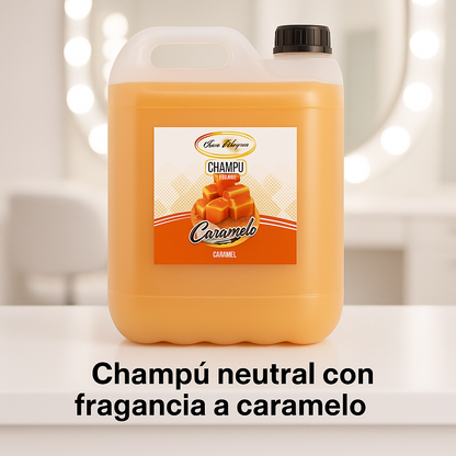Be´Shyne® – Champú caramelo pH 5.5 para todo tipo de cabello, 5L