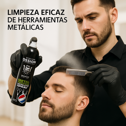 OSSION – Spray desinfectante para herramientas metálicas, desinfección rápida, uso profesional, 300 ml