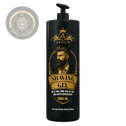 Artico MEN – Gel de Afeitado Profesional Shaver Gel para Barbería (1 L)