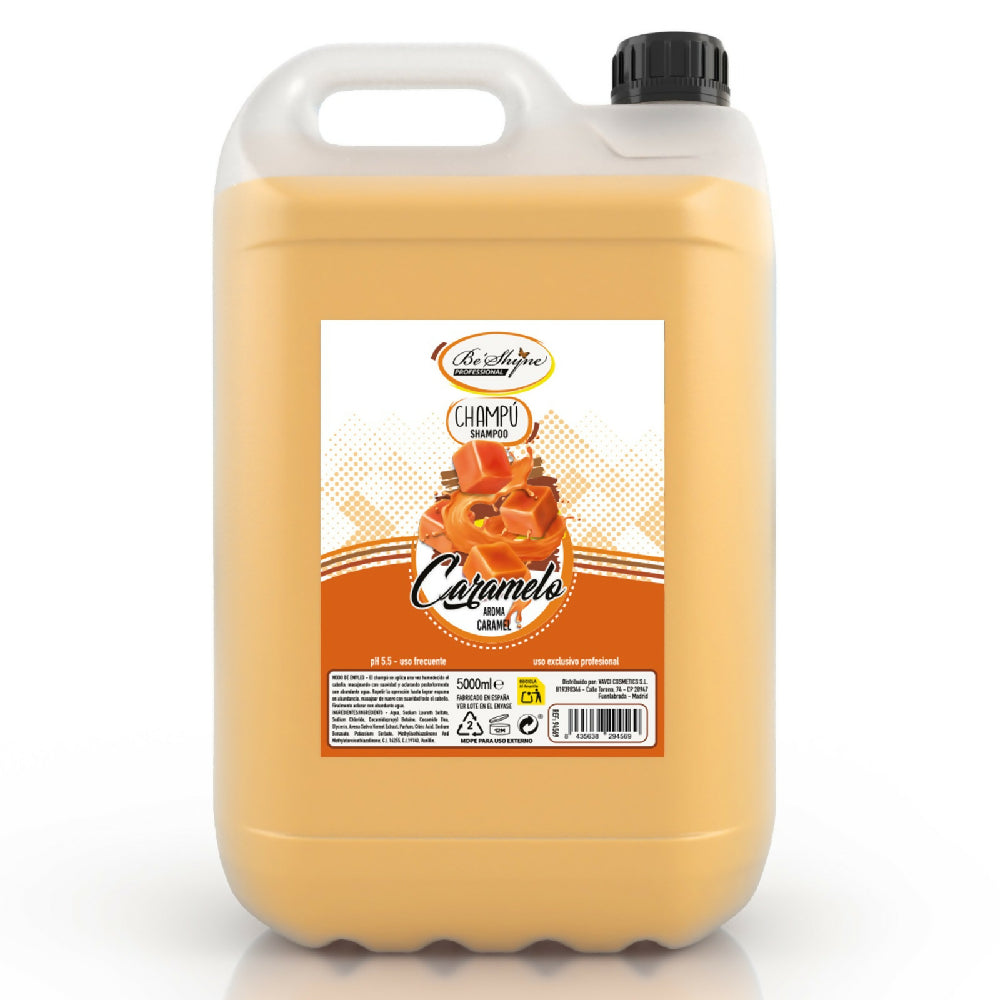 Be´Shyne® – Champú caramelo pH 5.5 para todo tipo de cabello, 5L